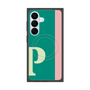 プレミアムスクエアケース with SnapMag［ オリジナル - initial color line - P green ］