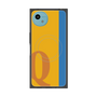 プレミアムスクエアケース with SnapMag［ オリジナル - initial color line - Q orange ］