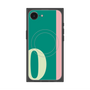 プレミアムスクエアケース with SnapMag［ オリジナル - initial color line - Q green ］