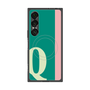 プレミアムスクエアケース with SnapMag［ オリジナル - initial color line - Q green ］