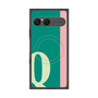 プレミアムスクエアケース with SnapMag［ オリジナル - initial color line - Q green ］