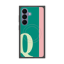 プレミアムスクエアケース with SnapMag［ オリジナル - initial color line - Q green ］