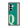 プレミアムスクエアケース with SnapMag［ オリジナル - initial color line - Q green ］