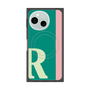 プレミアムスクエアケース with SnapMag［ オリジナル - initial color line - R green ］