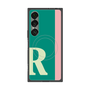 プレミアムスクエアケース with SnapMag［ オリジナル - initial color line - R green ］
