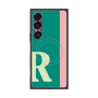 プレミアムスクエアケース with SnapMag［ オリジナル - initial color line - R green ］