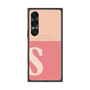 プレミアムスクエアケース with SnapMag［ オリジナル - initial two tone - S pink ］