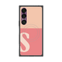 プレミアムスクエアケース with SnapMag［ オリジナル - initial two tone - S pink ］