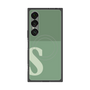 プレミアムスクエアケース with SnapMag［ オリジナル - initial two tone - S green ］