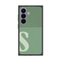 プレミアムスクエアケース with SnapMag［ オリジナル - initial two tone - S green ］