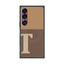 プレミアムスクエアケース with SnapMag［ オリジナル - initial two tone - T brown ］