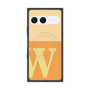 プレミアムスクエアケース with SnapMag［ オリジナル - initial two tone - W orange ］
