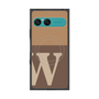 プレミアムスクエアケース with SnapMag［ オリジナル - initial two tone - W brown ］