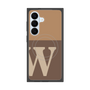 プレミアムスクエアケース with SnapMag［ オリジナル - initial two tone - W brown ］