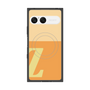 プレミアムスクエアケース with SnapMag［ オリジナル - initial two tone - Z orange ］
