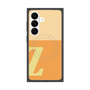プレミアムスクエアケース with SnapMag［ オリジナル - initial two tone - Z orange ］