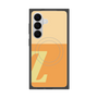 プレミアムスクエアケース with SnapMag［ オリジナル - initial two tone - Z orange ］