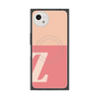 プレミアムスクエアケース with SnapMag［ オリジナル - initial two tone - Z pink ］