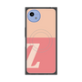 プレミアムスクエアケース with SnapMag［ オリジナル - initial two tone - Z pink ］