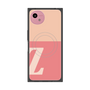 プレミアムスクエアケース with SnapMag［ オリジナル - initial two tone - Z pink ］
