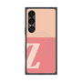 プレミアムスクエアケース with SnapMag［ オリジナル - initial two tone - Z pink ］
