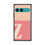 プレミアムスクエアケース with SnapMag［ オリジナル - initial two tone - Z pink ］