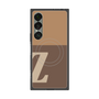 プレミアムスクエアケース with SnapMag［ オリジナル - initial two tone - Z brown ］