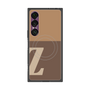 プレミアムスクエアケース with SnapMag［ オリジナル - initial two tone - Z brown ］