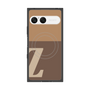 プレミアムスクエアケース with SnapMag［ オリジナル - initial two tone - Z brown ］