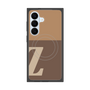プレミアムスクエアケース with SnapMag［ オリジナル - initial two tone - Z brown ］