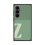 プレミアムスクエアケース with SnapMag［ オリジナル - initial two tone - Z green ］