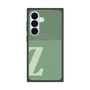 プレミアムスクエアケース with SnapMag［ オリジナル - initial two tone - Z green ］