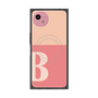プレミアムスクエアケース with SnapMag［ オリジナル - initial two tone - B pink ］