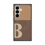プレミアムスクエアケース with SnapMag［ オリジナル - initial two tone - B brown ］