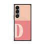 プレミアムスクエアケース with SnapMag［ オリジナル - initial two tone - D pink ］