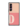 プレミアムスクエアケース with SnapMag［ オリジナル - initial two tone - D pink ］