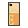 プレミアムスクエアケース with SnapMag［ オリジナル - initial two tone - E orange ］