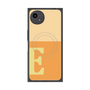 プレミアムスクエアケース with SnapMag［ オリジナル - initial two tone - E orange ］