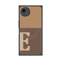 プレミアムスクエアケース with SnapMag［ オリジナル - initial two tone - E brown ］