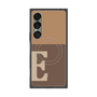プレミアムスクエアケース with SnapMag［ オリジナル - initial two tone - E brown ］