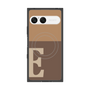 プレミアムスクエアケース with SnapMag［ オリジナル - initial two tone - E brown ］
