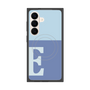 プレミアムスクエアケース with SnapMag［ オリジナル - initial two tone - E blue ］