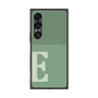 プレミアムスクエアケース with SnapMag［ オリジナル - initial two tone - E green ］