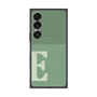 プレミアムスクエアケース with SnapMag［ オリジナル - initial two tone - E green ］