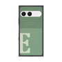 プレミアムスクエアケース with SnapMag［ オリジナル - initial two tone - E green ］