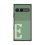 プレミアムスクエアケース with SnapMag［ オリジナル - initial two tone - E green ］