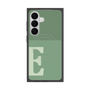 プレミアムスクエアケース with SnapMag［ オリジナル - initial two tone - E green ］