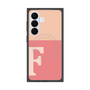 プレミアムスクエアケース with SnapMag［ オリジナル - initial two tone - F pink ］