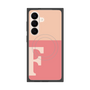 プレミアムスクエアケース with SnapMag［ オリジナル - initial two tone - F pink ］