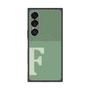 プレミアムスクエアケース with SnapMag［ オリジナル - initial two tone - F green ］
